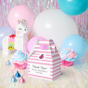 Ballotins Boîte de baby shower de la partie de coccinelle ro