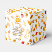 Ballotins Boîte de bain Citrouille à épices artisanale (Arrière)