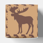 Ballotins Boîte de bienvenue pour mariage d'orignal brun (Haut)