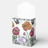 Ballotins Boîte de boîte-cadeau de gâteau d'anniversaire flo (Ouvert)