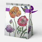 Ballotins Boîte de boîte-cadeau de gâteau d'anniversaire flo (Arrière)