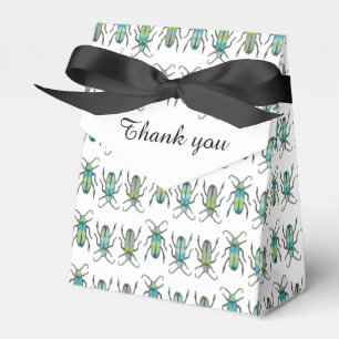 Ballotins Boîte de boîtes à insectes latipes motif merci