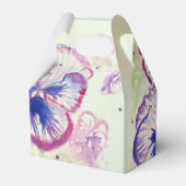 Ballotins Boîte de bonbonnière de mariage florale rose Prett (Arrière)