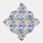 Ballotins Boîte de bonbons de gâteau d'anniversaire à fleurs (Déplié)