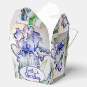 Ballotins Boîte de bonbons de gâteau d'anniversaire à fleurs (Ouvert)