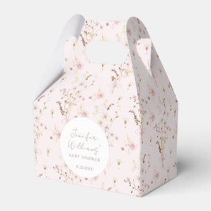 Ballotins Boîte de bonbons pour la baby shower de la petite