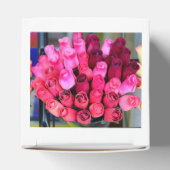 Ballotins boîte de bouquet rose (Haut)