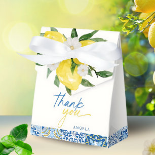 Ballotins Boîte de cadeau de Baby Shower Méditerranéen au Ci