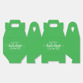Ballotins Boîte de cadeau de faveur de vacances (Déplié)