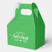 Ballotins Boîte de cadeau de faveur de vacances (Verso)