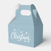 Ballotins Boîte de cadeau de faveur de vacances (Arrière)
