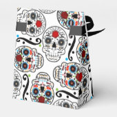 Ballotins Boîte de cadeau de fête d'anniversaire Sugar Skull (Arrière)