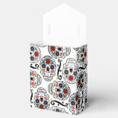 Ballotins Boîte de cadeau de fête d'anniversaire Sugar Skull (Ouvert)