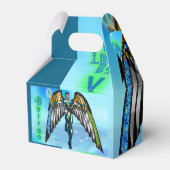 Ballotins Boîte de cadeau de fête thème Vierge (Arrière)