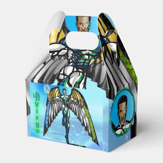 Ballotins Boîte de cadeau de fête thème Vierge (Verso)