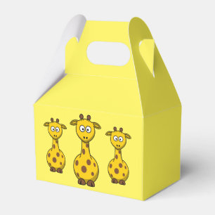 Ballotins Boîte de cadeau de girafe