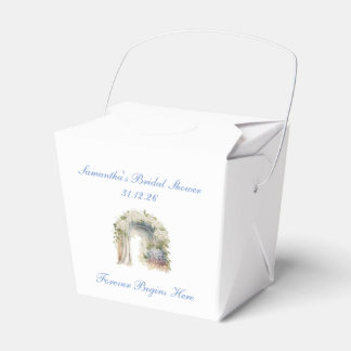 Ballotins Boîte de cadeau de mariage à motif floral de rêve