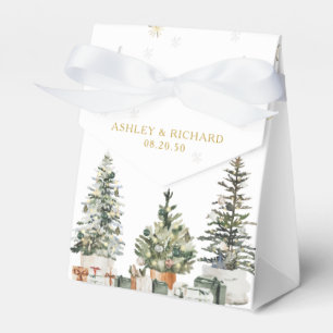 Ballotins Boîte de cadeau de mariage en forme d'arbre de Noë