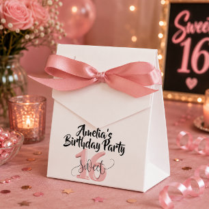 Ballotins Boîte de cadeau personnalisée pour les 16 ans