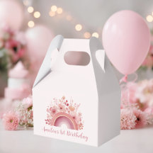 Boîte de cadeau Rainbow Onederful pour 1er anniver