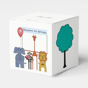 Ballotins Boîte de cadeaux de fête d'anniversaire Animaux de