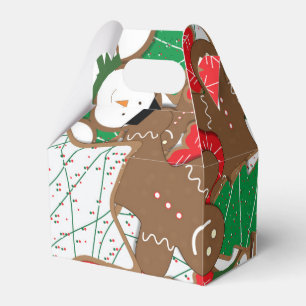 Ballotins Boîte de cadeaux de fête de Noël pour biscuits de