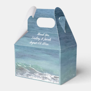 Ballotins Boîte de cadeaux de mariage plages et océans
