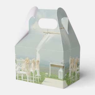 Ballotins Boîte de cadeaux de mariage sur la plage Isle in t