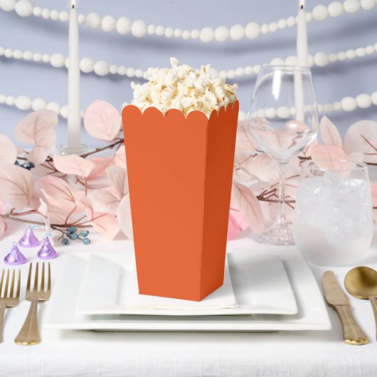 Ballotins Boîte de cadeaux de pop-corn rouge Furious Fox (Mariage)