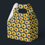 Ballotins Boîte de cadeaux de sérendipité de tournesol ensol<br><div class="desc">Le tournesol impertinent ajoute un accent animé aux boîtes de cadeaux de fête décoratifs.</div>