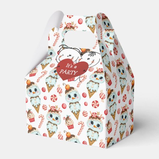 Ballotins Boîte de cadeaux pour fête d'enfants (Verso)
