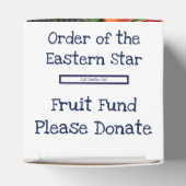 Ballotins Boîte de collecte de pièces de fonds de fruits (Haut)