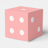 Ballotins Boîte de dés pour Faveurs/Cadeaux - Couleur person (Arrière)