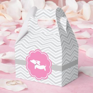Ballotins Boîte de dragées pour Baby Shower pour fille au te