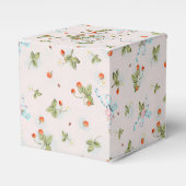 Ballotins Boîte de dragées Rose Petite Fraise Marie Antoinet (Verso)