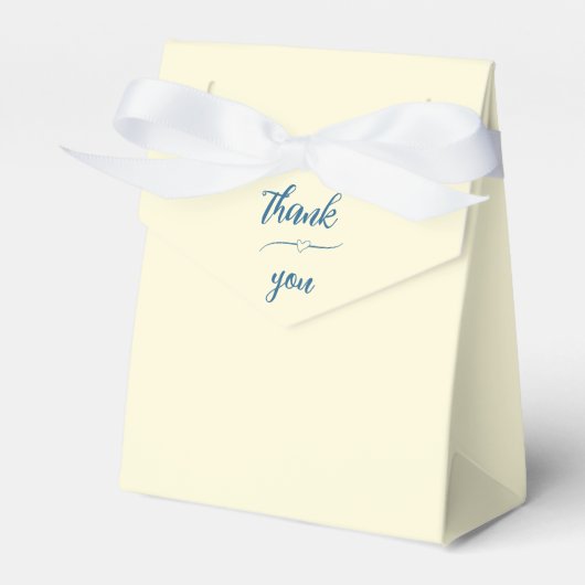 Ballotins Boîte de faveur (Verso)