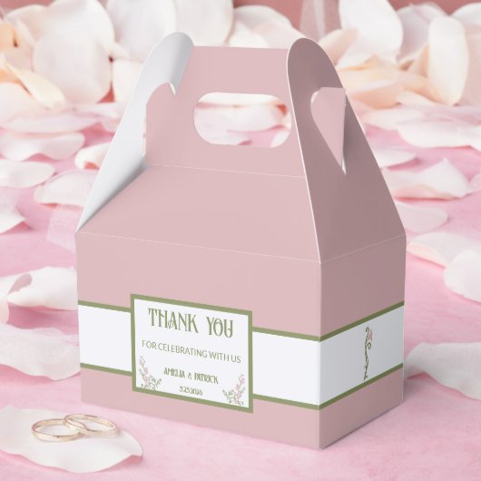 Ballotins Boîte de faveur (Mariage)