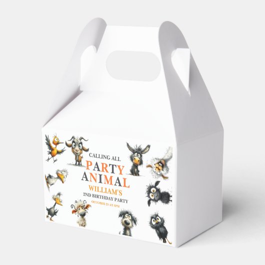 Ballotins Boîte de Faveur (Verso)