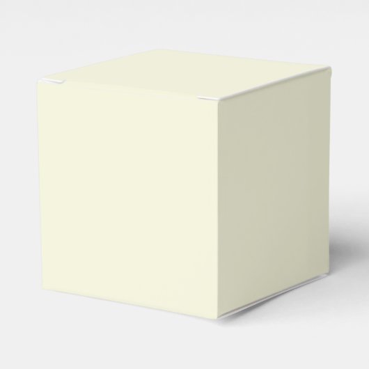Ballotins Boîte de faveur classique beige (Verso)