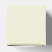 Ballotins Boîte de faveur classique beige (Haut)