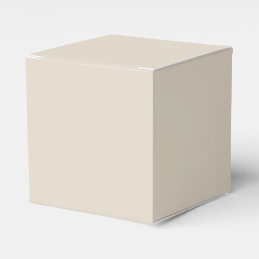 Ballotins Boîte de faveur classique blanc os (Verso)