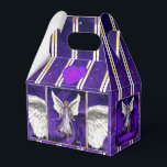 Ballotins Boîte de faveur d'âme violette<br><div class="desc">💜Cet ange représente ma Famille d'Âme : J'ai essayé de représenter l'"Âme Violette" Universelle : mélangeant toutes les caractéristiques des humains : sexe, couleurs de peau, couleurs de cheveux... etc... .englobant l'armée de fans du monde entier avec une belle âme loyale, amicale et bienveillante comme les Âmes de nos 7...</div>