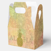 Ballotins Boîte de faveur d'ananas (Ouvert)