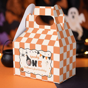 Ballotins Boîte de faveur d'anniversaire d'Halloween à carre
