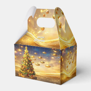 Ballotins Boîte de Faveur d'Arbre de Noël Décorée