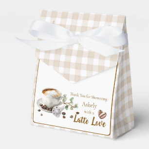 Ballotins Boîte de faveur de Baby Shower Baby prépare du Caf