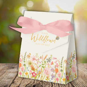 Ballotins Boîte de faveur de Baby Shower Little Wildflower