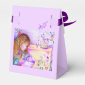 Ballotins Boîte de faveur de bébé Carousel Dreams (Arrière)