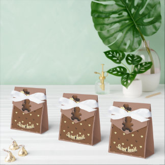 Ballotins Boîte de faveur de bébé en chocolat mignon pour Ba