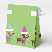 Ballotins Boîte de faveur de cerf de Noël mignon (Arrière)
